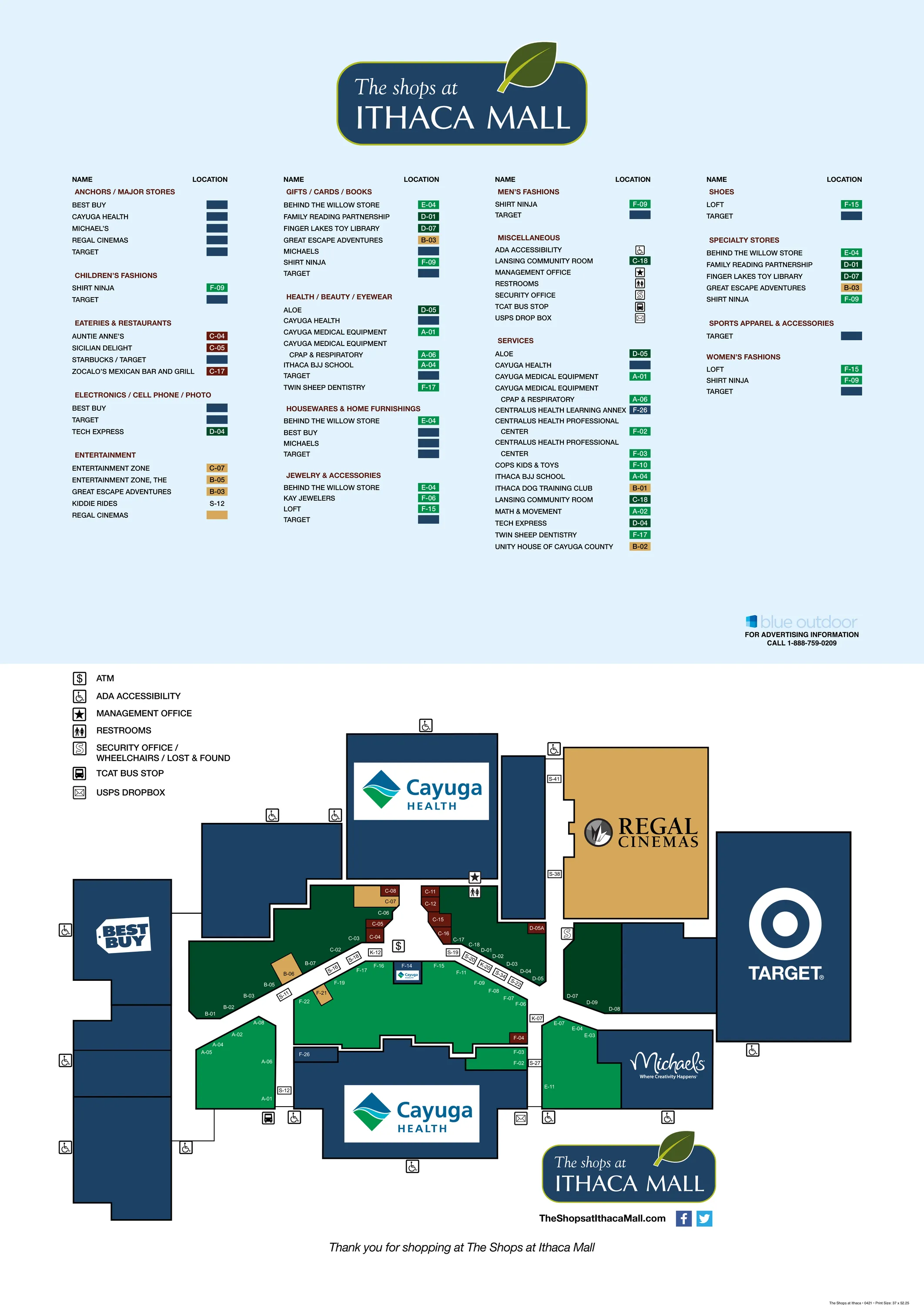 Store Directory Map