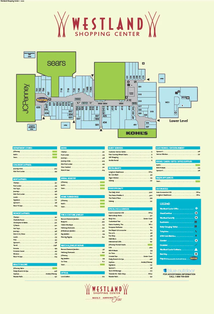 Store Directory Map