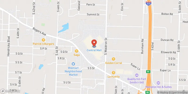 Central Mall location map