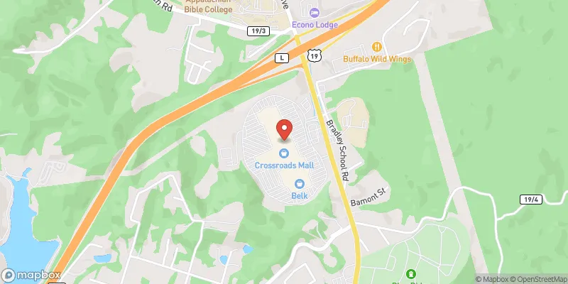 Crossroads Mall location map