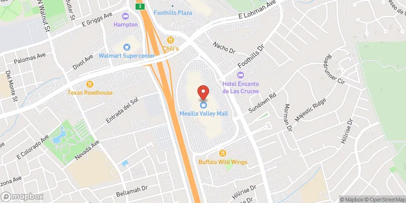 Mesilla Valley Mall location map