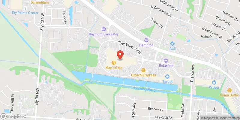 River Valley Mall location map