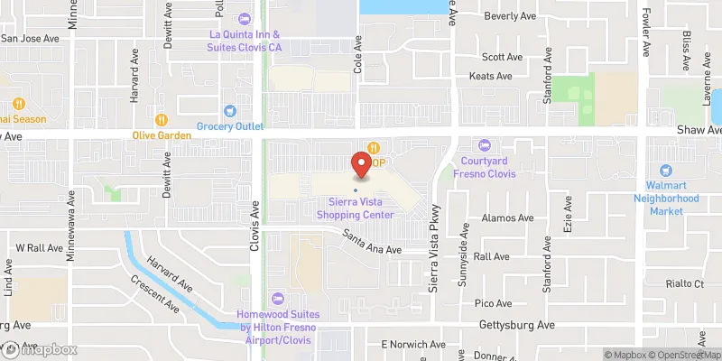 Sierra Vista Mall location map
