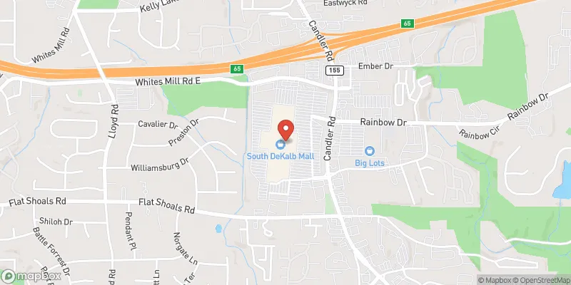 The Gallery At South DeKalb Mall location map